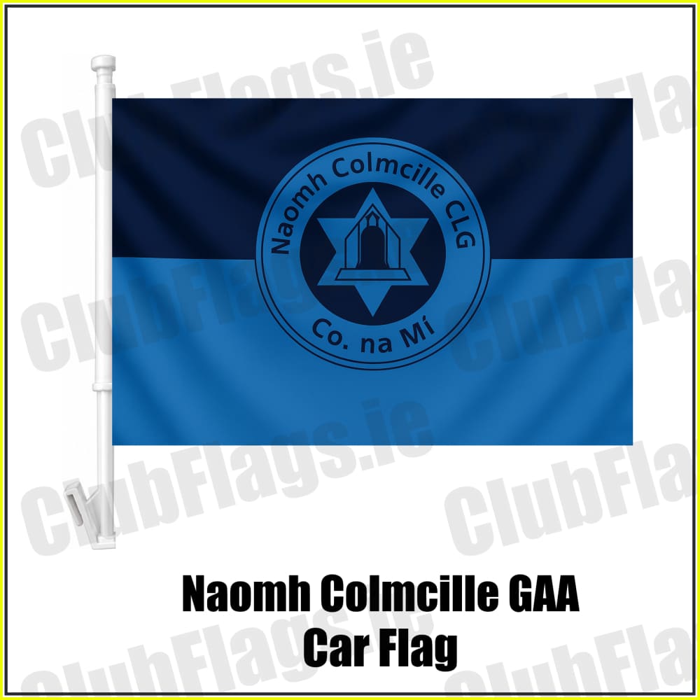 Naomh Colmcille GAA Car Flag - ClubFlags.ie