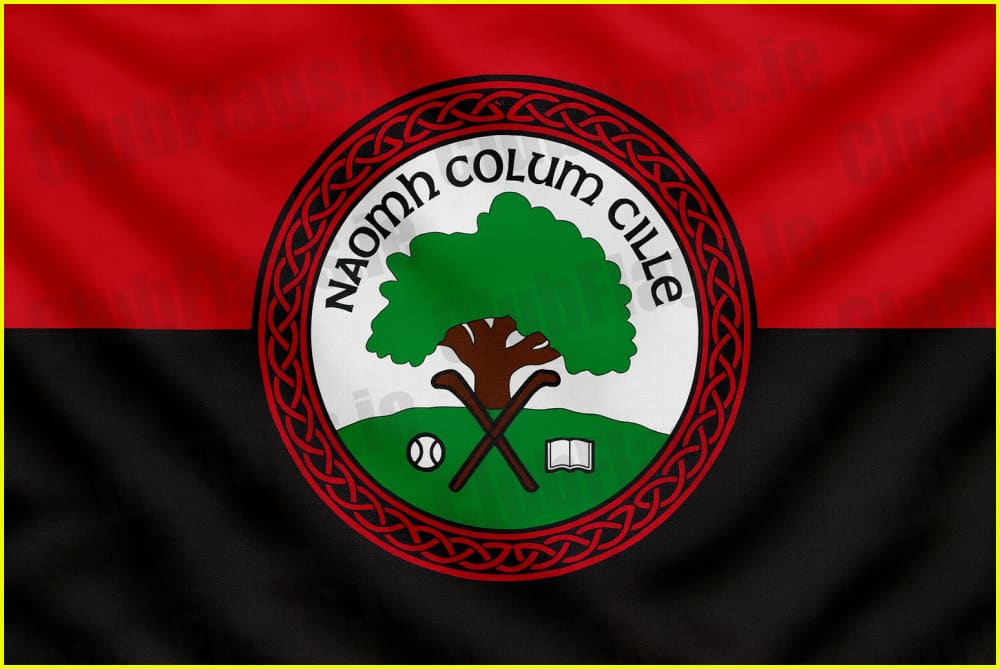 Naomh Colum Cille GAA Club Flag - GAA Clubs