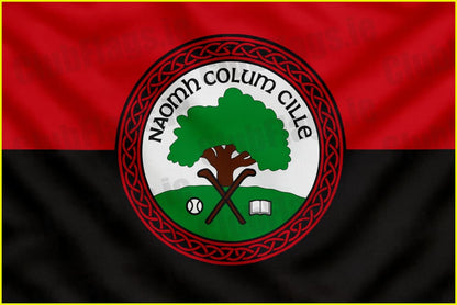 Naomh Colum Cille GAA Club Flag - GAA Clubs