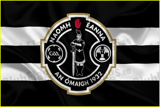 Naomh Éanna An Ómaigh GAA Club Flag - GAA Clubs