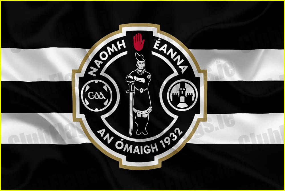 Naomh Éanna An Ómaigh GAA Club Flag - GAA Clubs