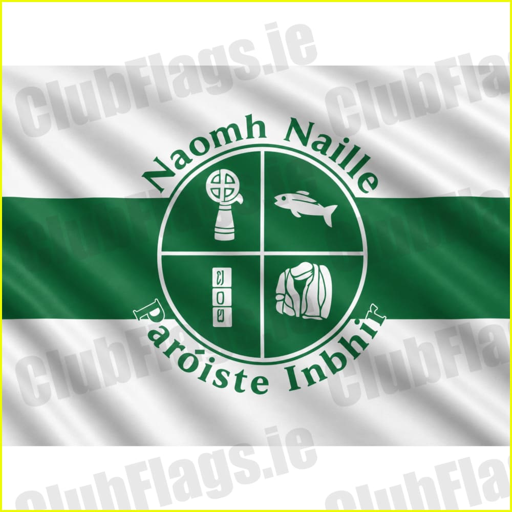 Naomh Naille GAA & LGFA club flag artwork - ClubFlags.ie