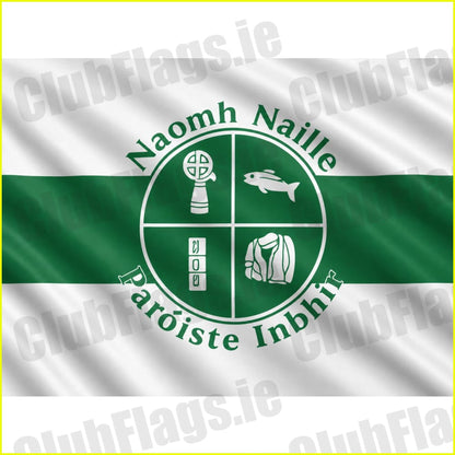 Naomh Naille GAA & LGFA club flag artwork - ClubFlags.ie