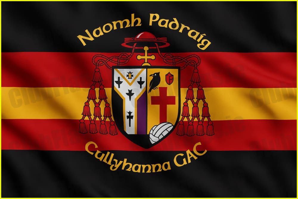 Naomh Padraig Cullyhanna GAC Club Flag - GAA Clubs