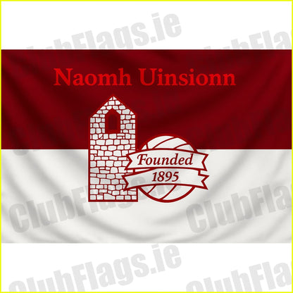 Naomh Uinsionn GAA club flag artwork - ClubFlags.ie