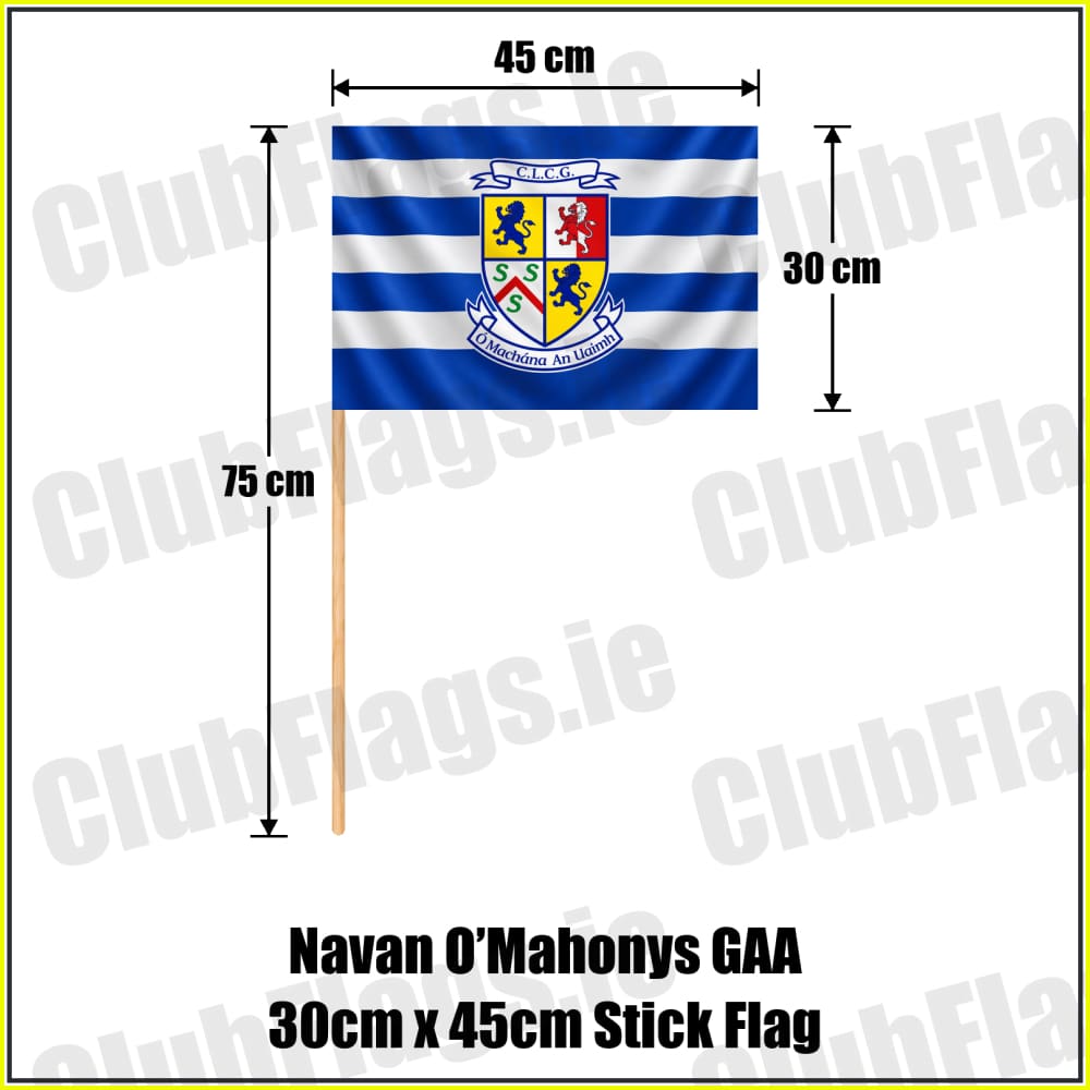 Navan O’Mahonys GAA 30cm x 45cm Stick Flag - ClubFlags.ie