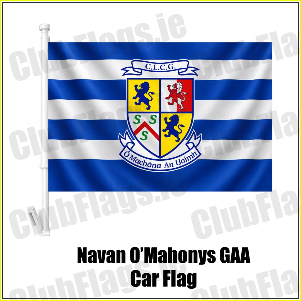 Navan O’Mahonys GAA Car Flag - ClubFlags.ie