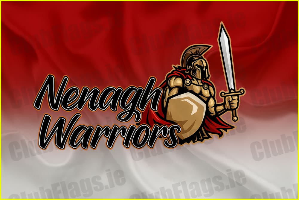 Nenagh Warriors Basketball Club Flag - Basketball Clubs