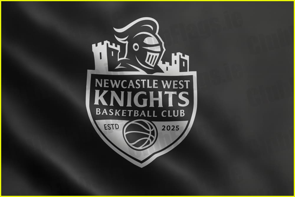 Newcastlewest Knights Basketball Club Flag - Basketball Clubs