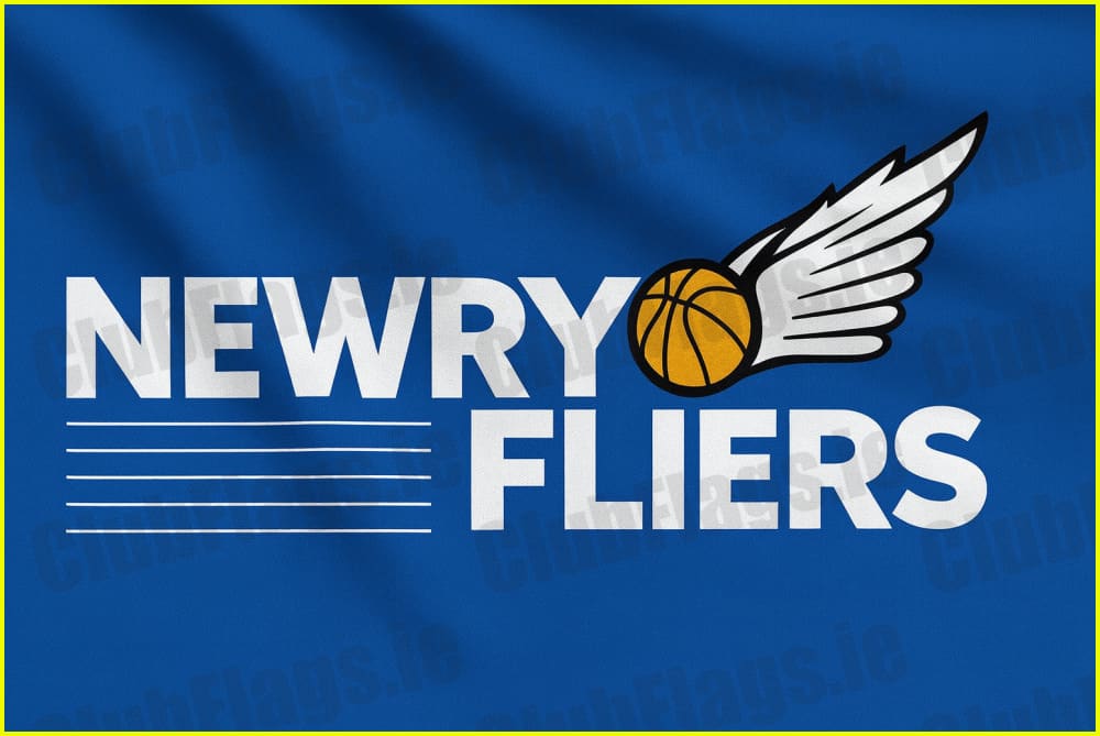 Newry Flyers Basketball Club Flag - Basketball Clubs