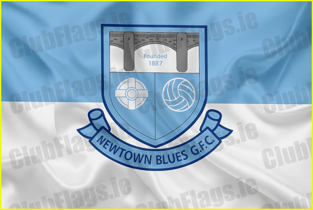 Newtown Blues GAA Club Flag - GAA Clubs