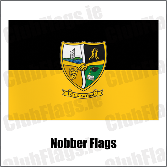 Nobber Flags with the club crest and colours, Meath GAA - ClubFlags.ie
