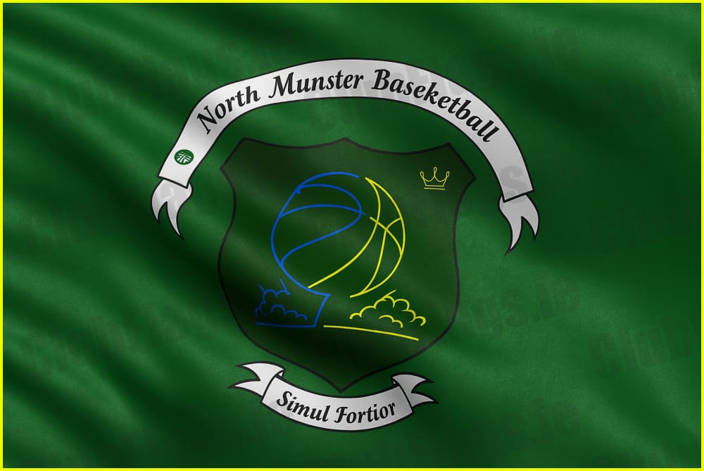 North Munster Basketball Board Flag - Basketball Clubs
