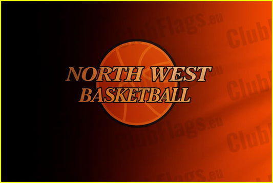 North West Basketball Board Flag - Basketball Clubs