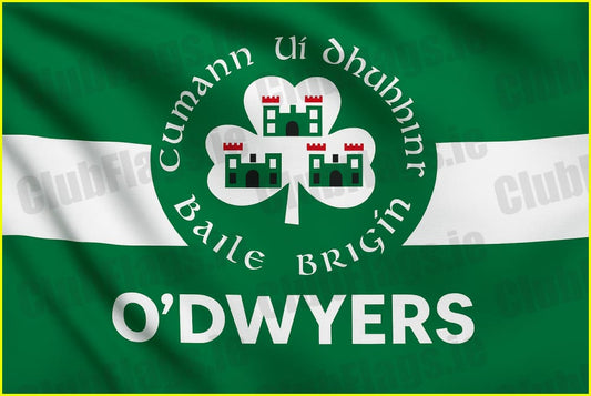 O Dwyers GAA Club Flag - GAA Clubs