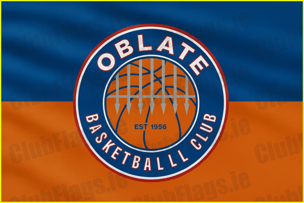 Oblates Basketball Club Flag - Basketball Clubs