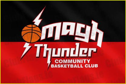 Omagh Thunder Basketball Club Flag - Basketball Clubs