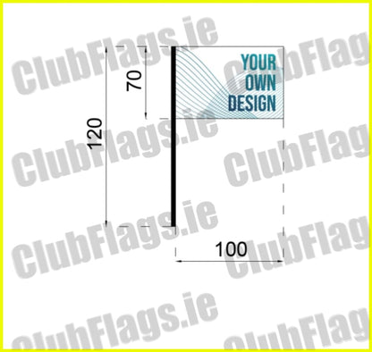 Achill Rovers Football Club Flag - Football Clubs