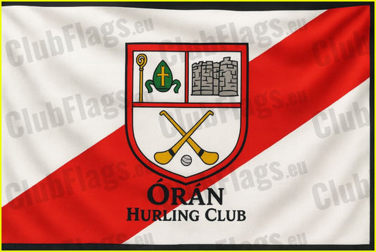 Oran Hurling Club Roscommon Flags - GAA Clubs