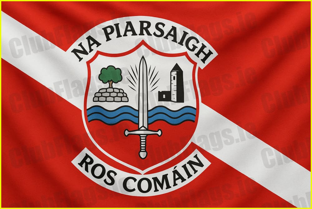 Padraig Pearses Roscommon GAA Club Flag - GAA Clubs
