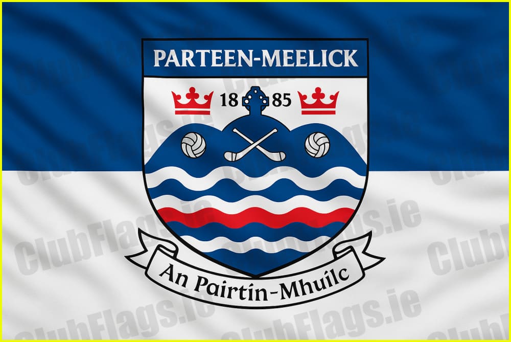 Parteen Meelick GAA Club Flag - GAA Clubs