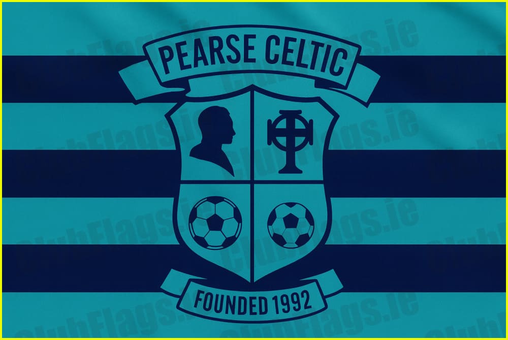 Pearse Celtic FC Flag - Football Clubs