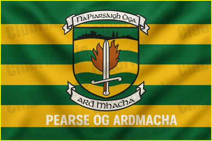 Pearse Og Ardmacha GAA Club Flag - GAA Clubs