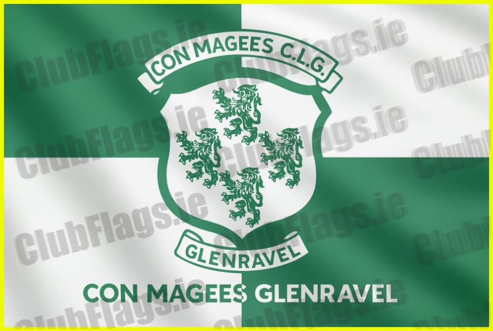 Con Magees GAC Club Flags - GAA Clubs