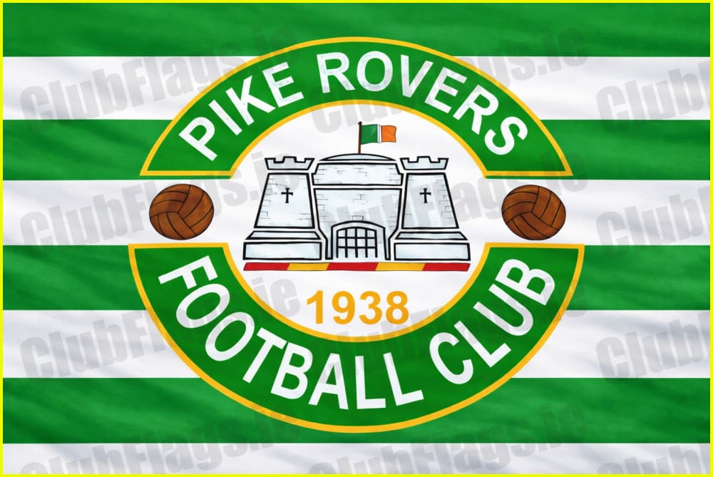 Pike Rovers Football Club Flag - Football Clubs