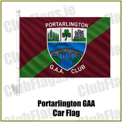 Portarlington GAA Car Flag - ClubFlags.ie