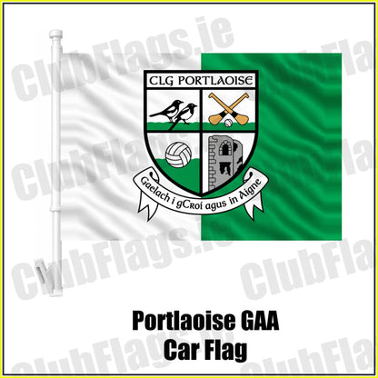 Portlaoise GAA Car Flag - ClubFlags.ie