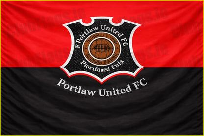 Portlaw United FC Flag - Football Clubs