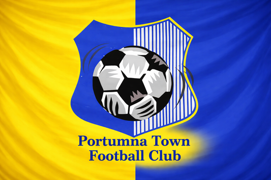 Portumna Town Football Club Flag - Football Clubs