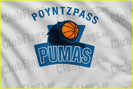 Poyntzpass Pumas Basketball Club Flag - Basketball Clubs