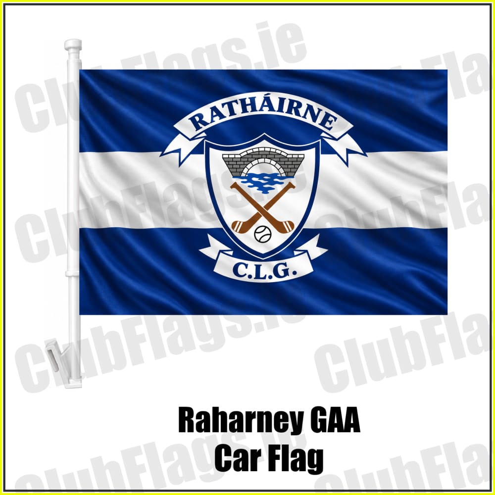 Raharney GAA Car Flag - ClubFlags.ie