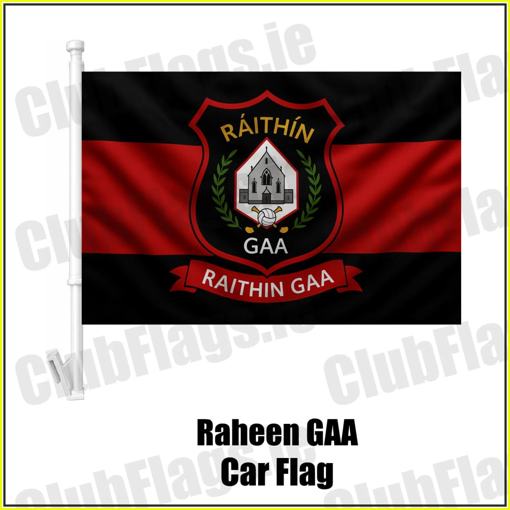 Raheen GAA Car Flag - ClubFlags.ie