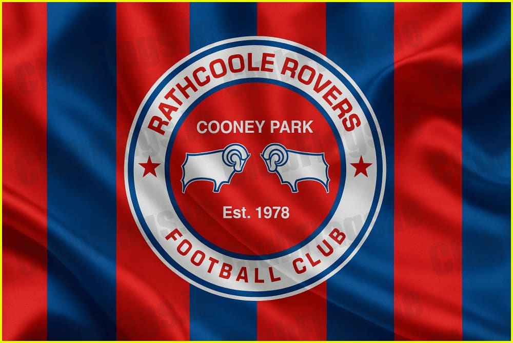 Rathcoole Rovers Football Club Flag