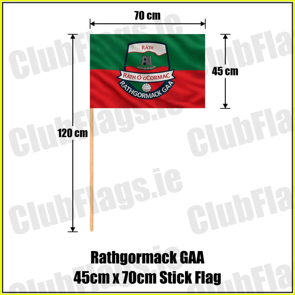 Rathgormack GAA 45cm x 70cm Stick Flag - ClubFlags.ie