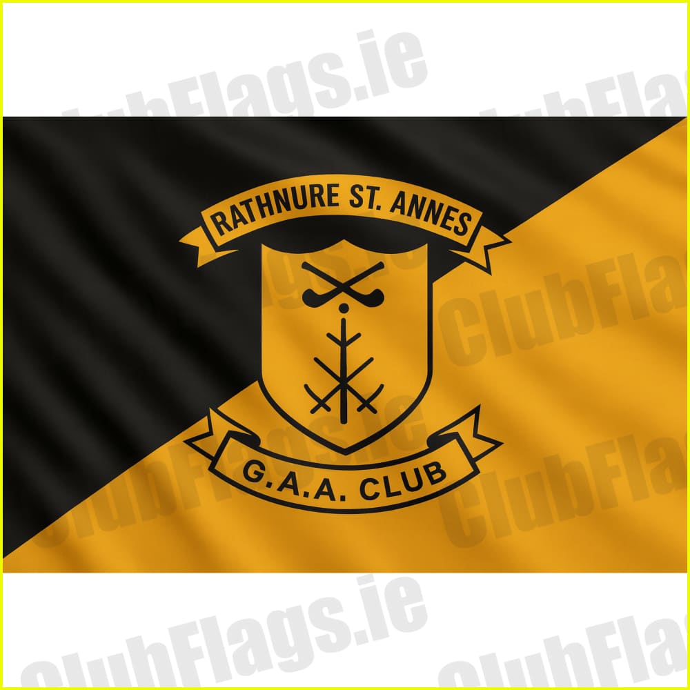 Rathnure St. Annes GAA club flag artwork - ClubFlags.ie