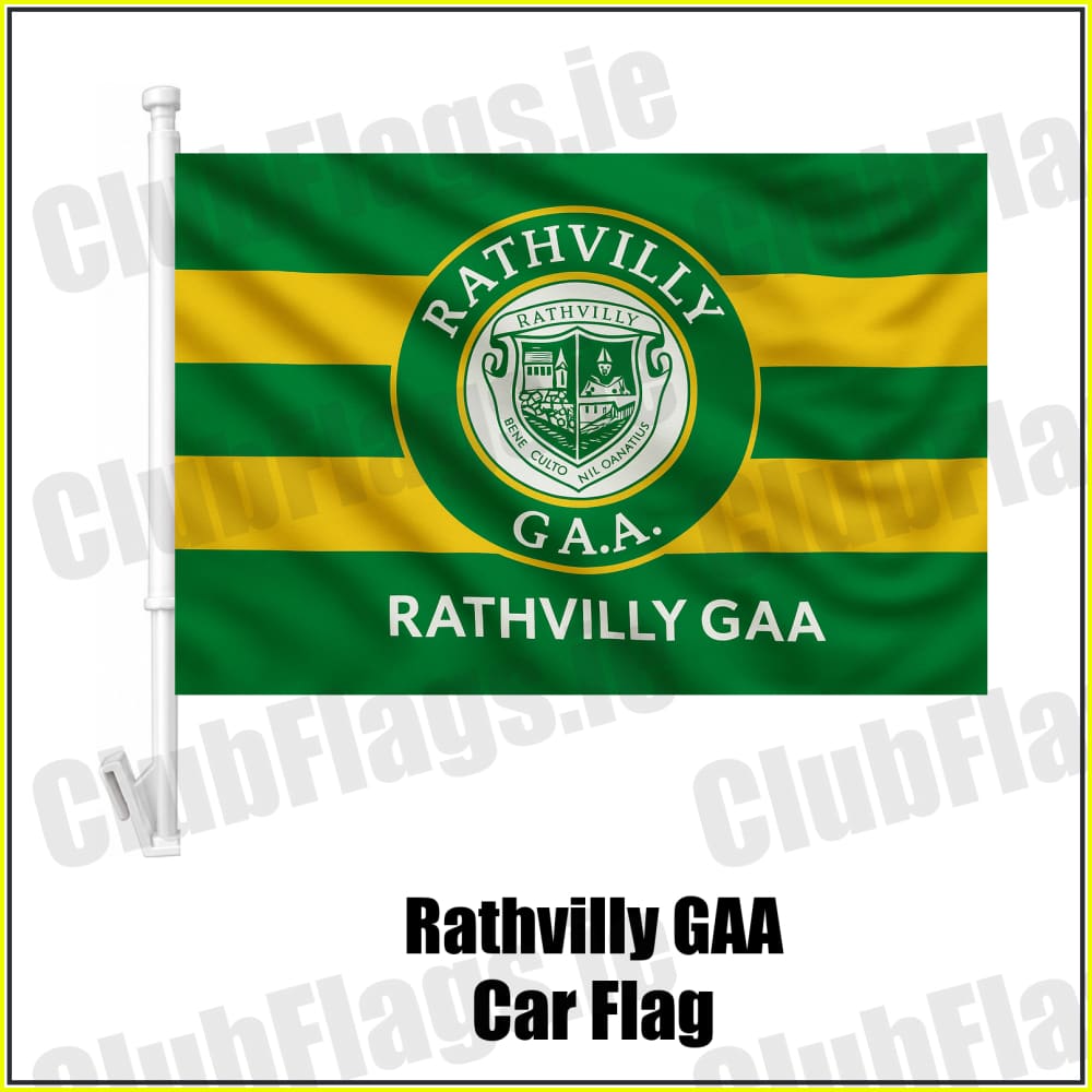 Rathvilly GAA Car Flag - ClubFlags.ie