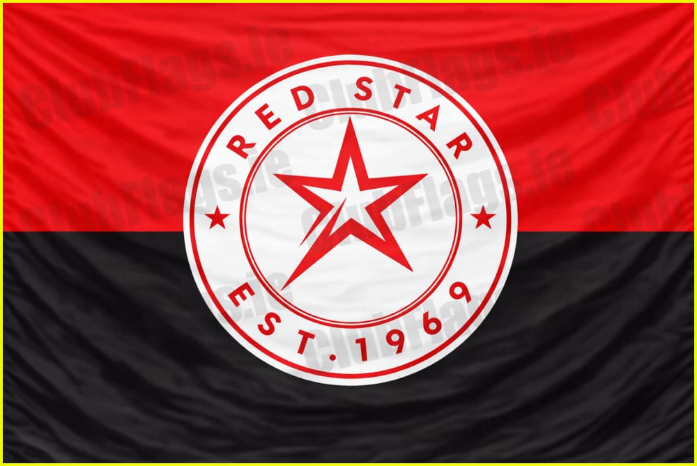 Red Star FC Flag - Football Clubs