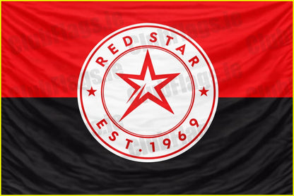 Red Star FC Flag - Football Clubs
