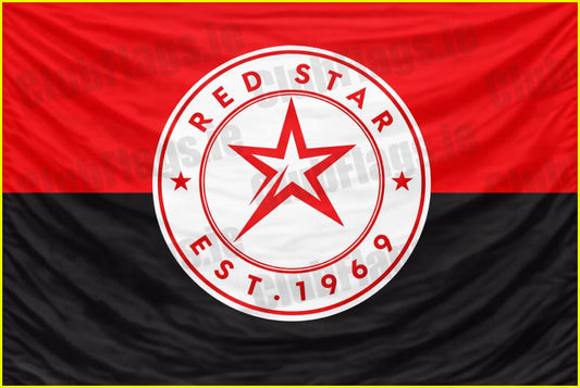 Red Star FC Flag - Football Clubs
