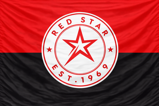 Red Star FC Flag - Football Clubs