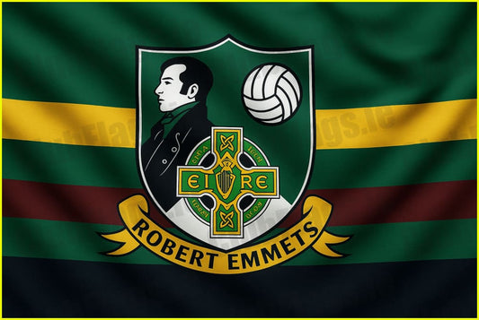 Robert Emmets GAA Club Flag - GAA Clubs