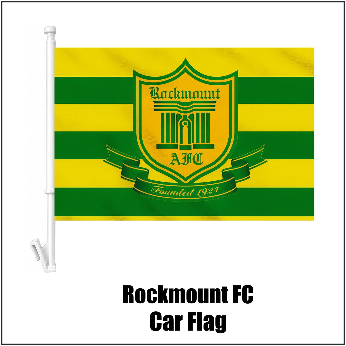 Rockmount FC Car Flag - ClubFlags.ie