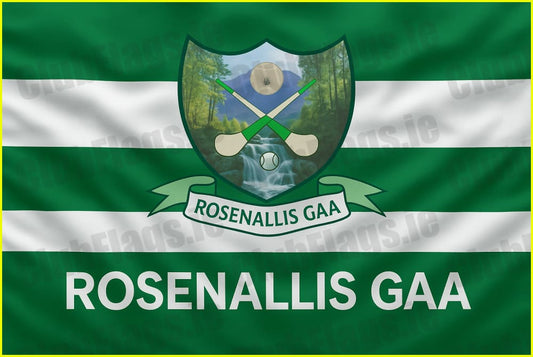 Rosenallis GAA Club Flag - GAA Clubs