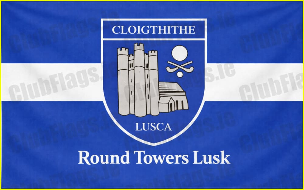 Round Towers Lusk GAA Club Flag - GAA Clubs