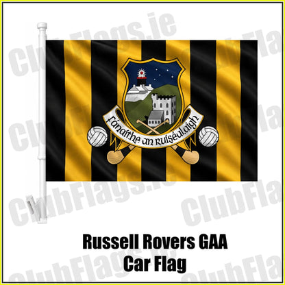 Russell Rovers GAA Car Flag - ClubFlags.ie