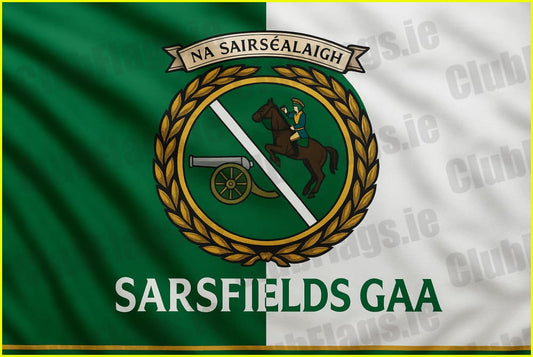 Sarsfields GAA Club Galway Flag - GAA Clubs